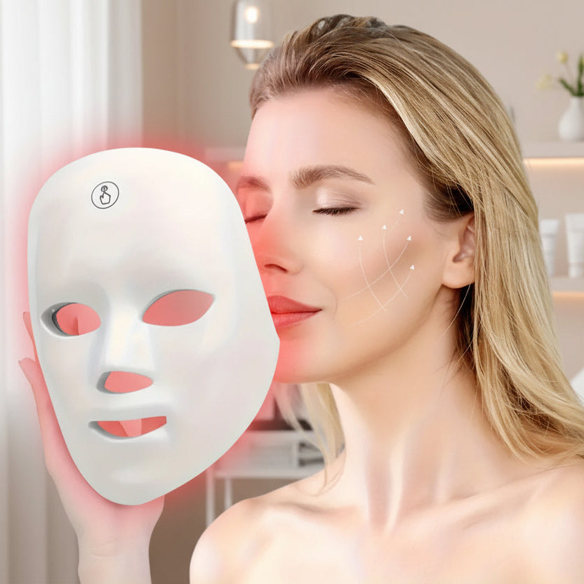 Máscara facial LED