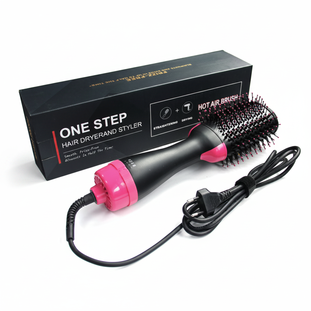 Cepillo secador y voluminizador Rosa