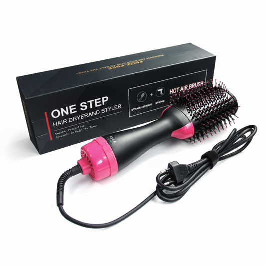 Cepillo secador y voluminizador Rosa