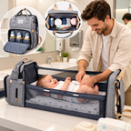 Mochila Cambiador Bebés Multifunción