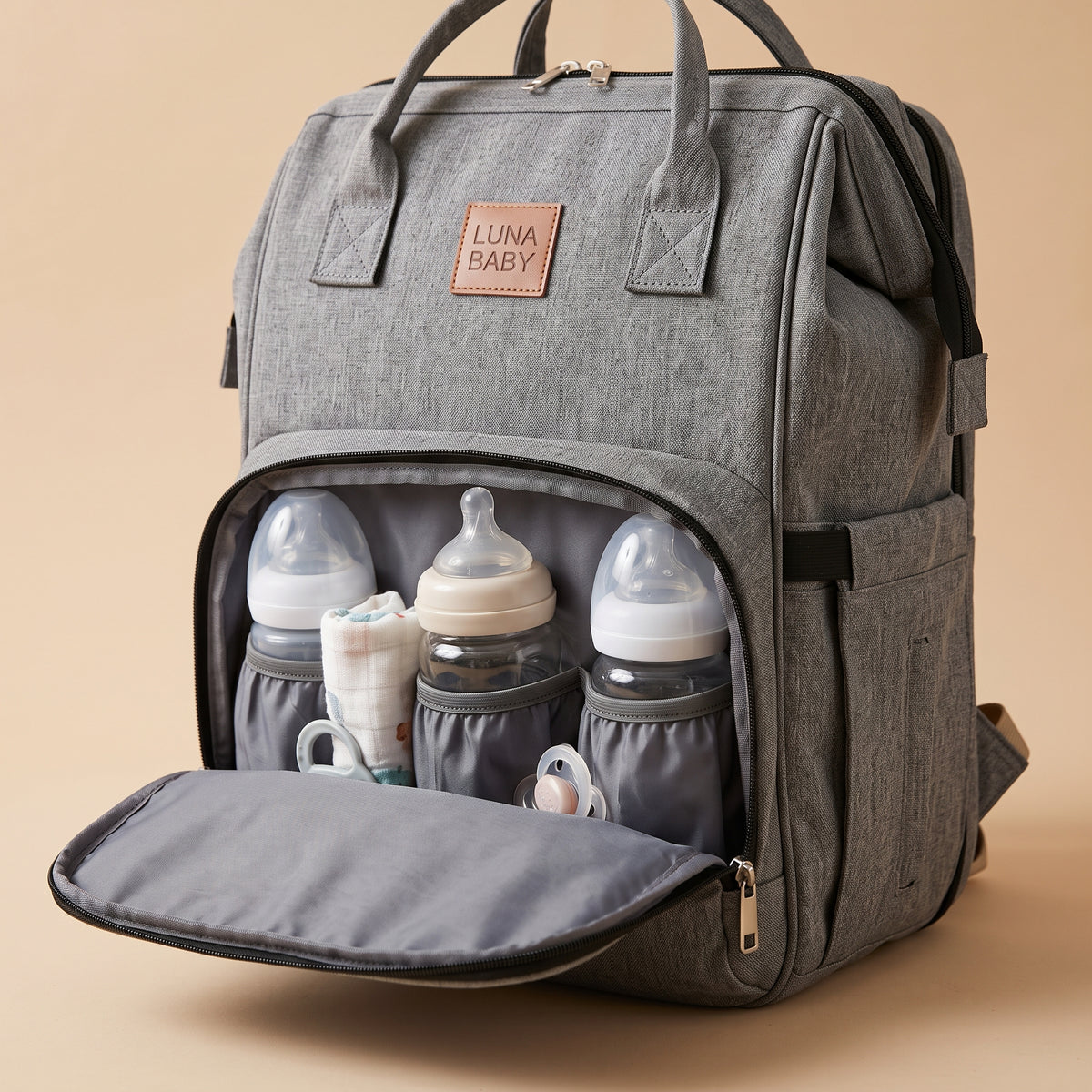 Mochila Cambiador Bebés Multifunción