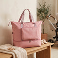 Bolso Totebag Plegable color Rosa