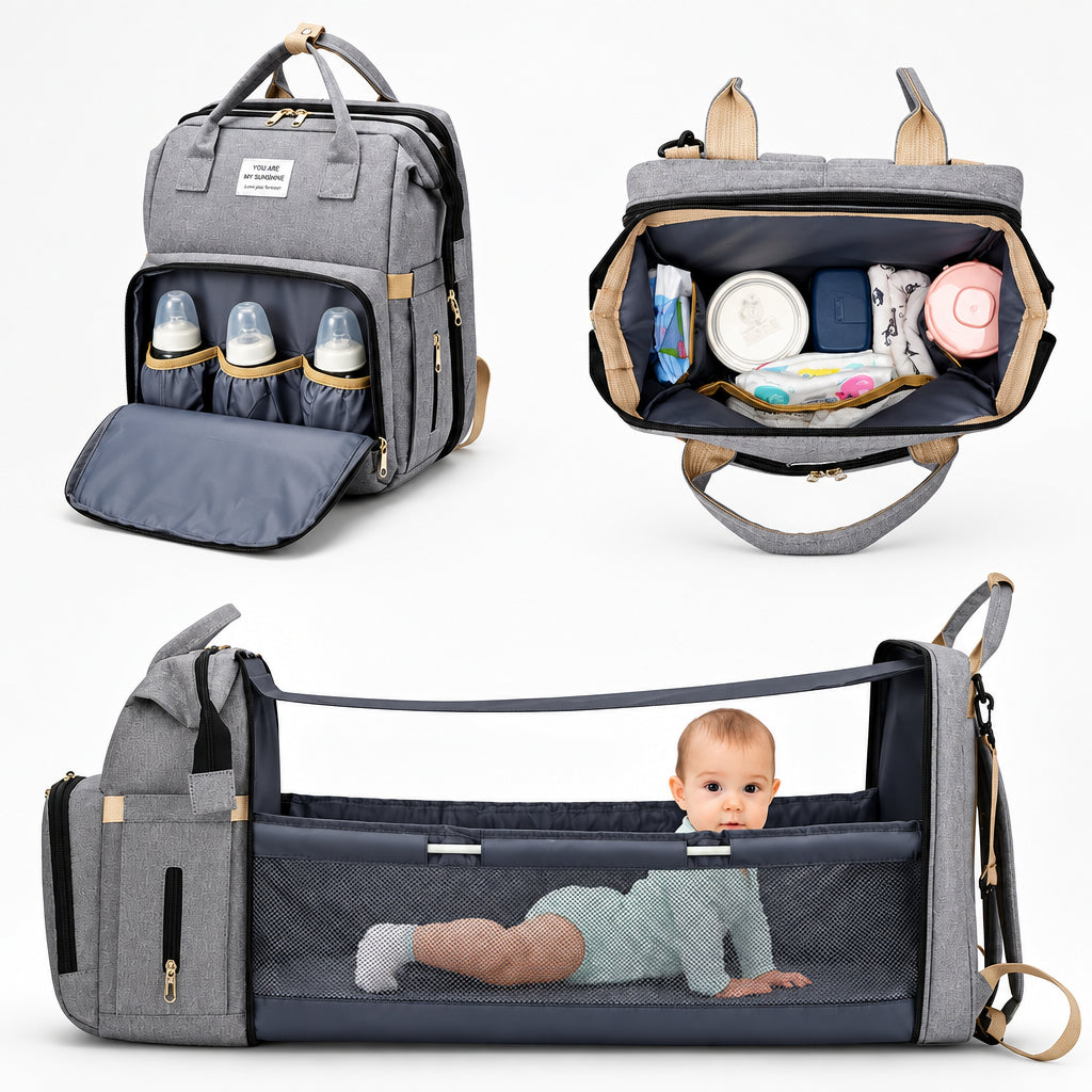 Mochila Cambiador Bebés Multifunción